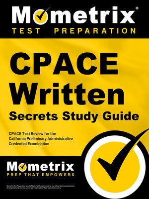 cover image of CPACE Written Secrets Study Guide